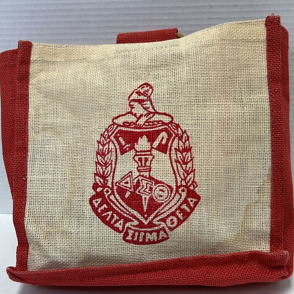 SOLD IN STORE Delta Sigma Theta Jute Bag Set - Picture 12 of 13